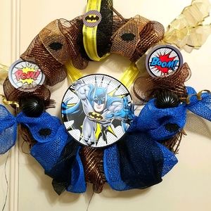 Batman Wreath